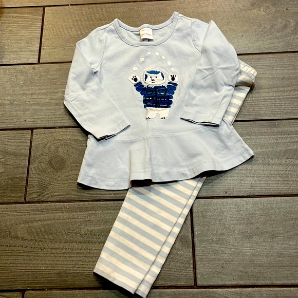 HA winter bear 🐻 outfit size 2T/ 85cm - Picture 2 of 8